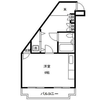 東京都新宿区大久保２丁目 賃貸マンション 1R