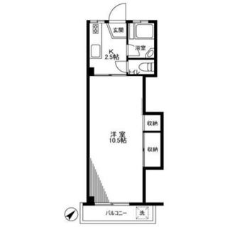 東京都板橋区赤塚７丁目 賃貸マンション 1K