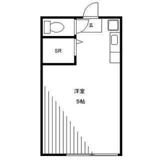 東京都新宿区高田馬場１丁目 賃貸アパート 1R