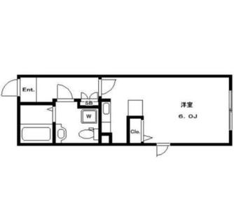 東京都豊島区千早１丁目 賃貸マンション 1R