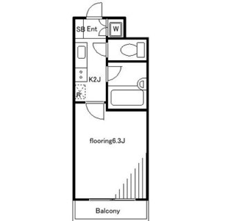 東京都新宿区高田馬場１丁目 賃貸マンション 1K