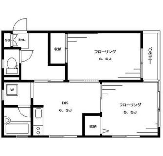 東京都豊島区千早２丁目 賃貸マンション 2DK