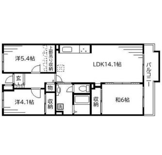 東京都練馬区平和台３丁目 賃貸マンション 3LDK