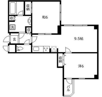 東京都豊島区東池袋３丁目 賃貸マンション 2DK