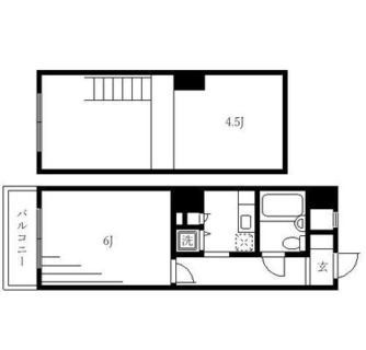 東京都豊島区池袋４丁目 賃貸マンション 1K