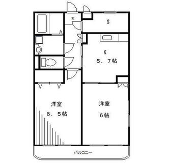 東京都練馬区田柄２丁目 賃貸マンション 2K