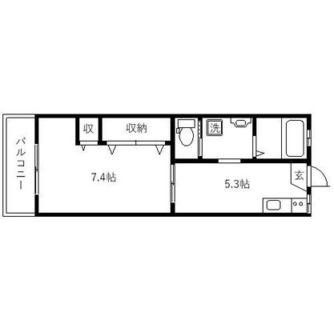 東京都板橋区小茂根１丁目 賃貸マンション 1DK