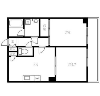 東京都板橋区成増３丁目 賃貸マンション 2DK