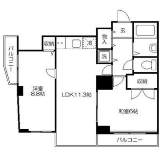 東京都豊島区要町３丁目 賃貸マンション 2LDK