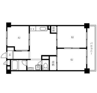 東京都練馬区田柄１丁目 賃貸マンション 3DK