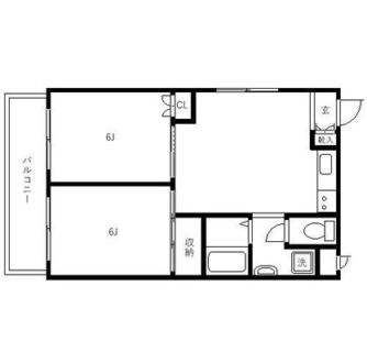 東京都練馬区北町６丁目 賃貸マンション 2DK