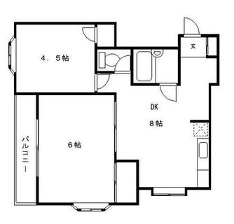 東京都板橋区向原２丁目 賃貸アパート 2DK