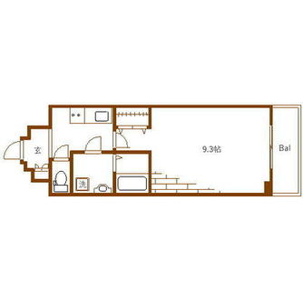 東京都練馬区田柄２丁目 賃貸マンション 1K