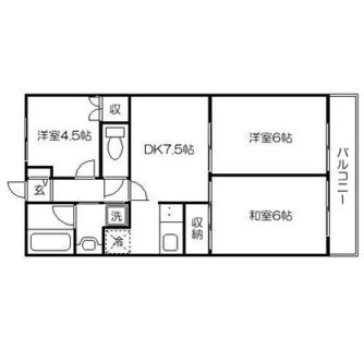 東京都練馬区北町６丁目 賃貸マンション 3DK