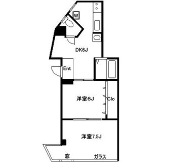 東京都豊島区雑司が谷２丁目 賃貸マンション 2DK