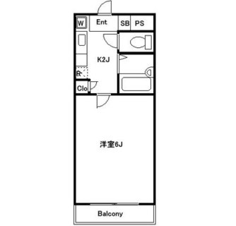 東京都新宿区西早稲田２丁目 賃貸マンション 1K