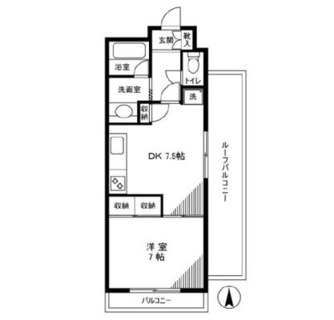 東京都板橋区成増３丁目 賃貸マンション 1DK