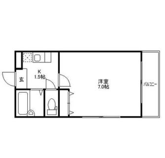東京都板橋区小茂根１丁目 賃貸マンション 1K