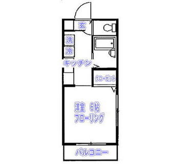 東京都新宿区百人町１丁目 賃貸マンション 1K